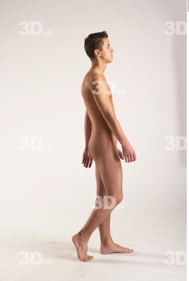 Whole Body Phonemes Man Other White Nude Slim Male Studio Poses