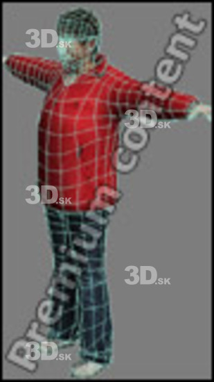 3D model White Woman