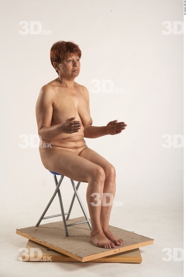 Whole Body Woman Artistic poses White Nude Average