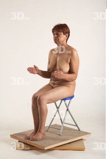 Whole Body Woman Artistic poses White Nude Average