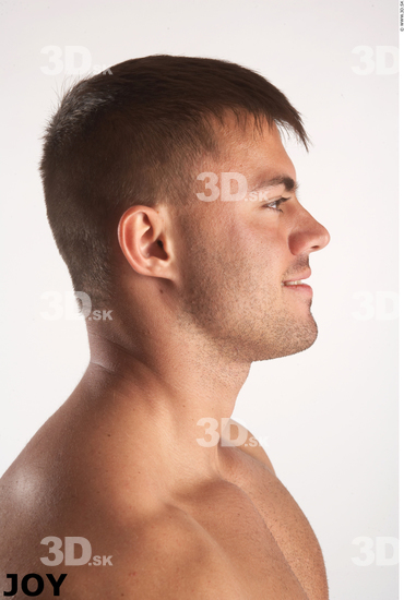 Face Emotions Man White Muscular