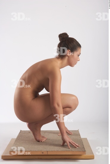 Whole Body Woman Other White Nude Average