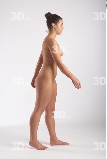 Whole Body Woman Animation references White Nude Average