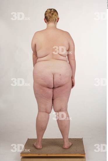 Whole Body Woman White Nude Overweight