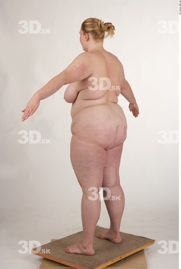 Whole Body Woman White Nude Overweight