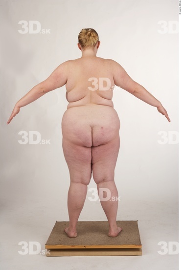 Whole Body Woman White Nude Overweight