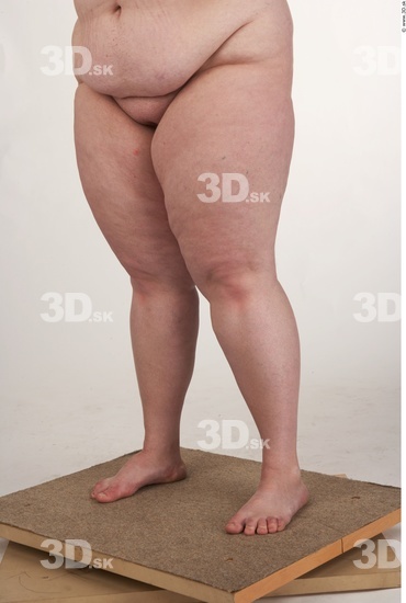 Leg Woman White Nude Overweight