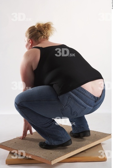 Whole Body Woman Other White Casual Overweight