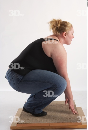 Whole Body Woman Other White Casual Overweight