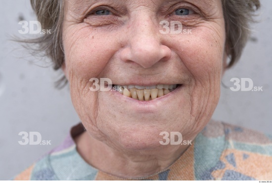 and more  Whole Body Teeth Woman Casual Slim Average Street photo references