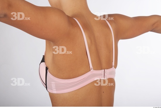 Whole Body Back Woman Underwear Shoes Slim Studio photo references