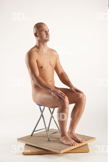 Whole Body Man Artistic poses White Nude Average