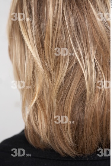 Hair Woman White Casual Average