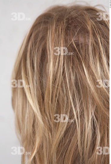 Hair Woman White Casual Average