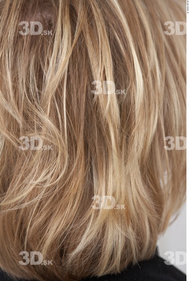 Hair Woman White Casual Average