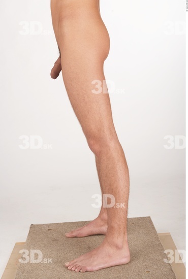 Leg Man White Nude Athletic