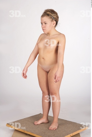 Whole Body Woman White Nude Average