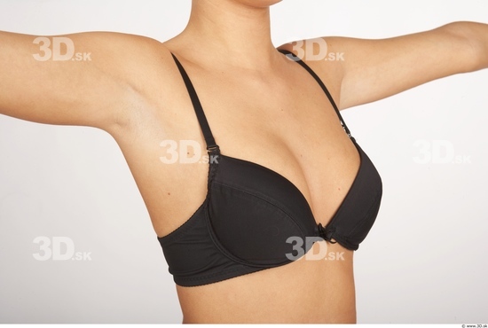 Chest Whole Body Woman Underwear Shoes Slim Studio photo references