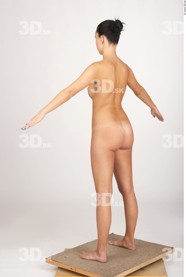 Whole Body Woman Nude Underwear Shoes Slim Studio photo references