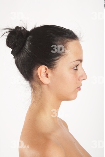 Neck Woman Animation references White Nude Slim