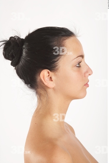 Neck Woman Animation references White Nude Slim