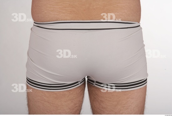 Bottom Man White Underwear Slim