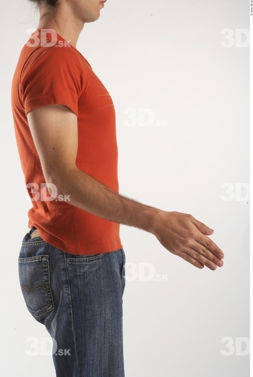 Forearm Man Animation references White Casual Slim