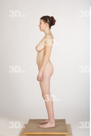 Whole Body Woman White Nude Slim