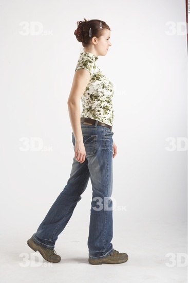 Whole Body Woman Animation references White Casual Slim