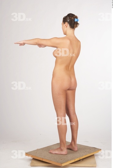 Whole Body Woman White Nude Slim