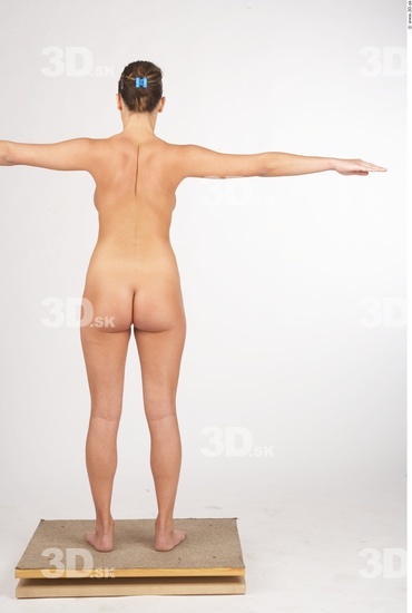 Whole Body Woman White Nude Slim