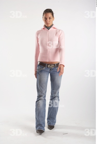 Whole Body Woman Animation references White Casual Slim