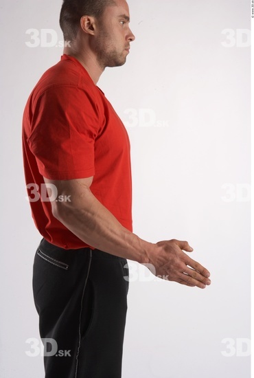 Forearm Man Animation references White Casual Muscular