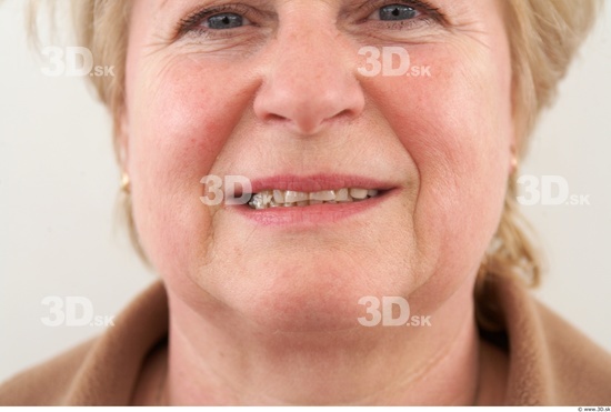 Teeth Woman White Casual Chubby