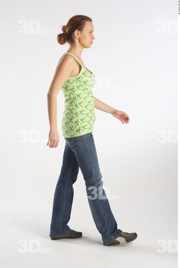 Whole Body Woman Animation references White Casual Slim