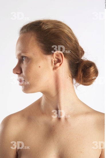 Neck Woman Animation references White Nude Slim