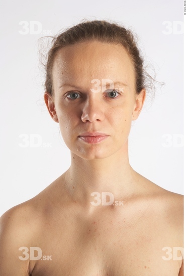 Neck Woman Animation references White Nude Slim