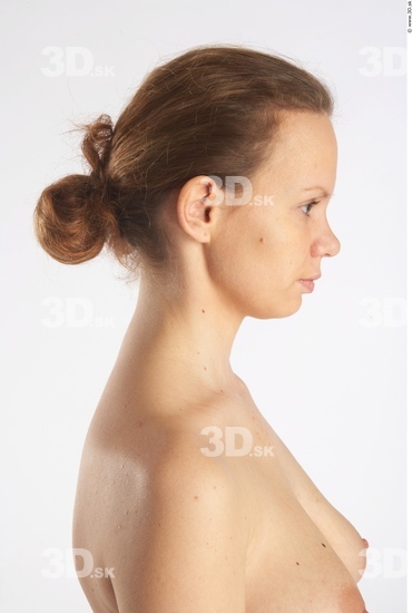 Neck Woman Animation references White Nude Slim