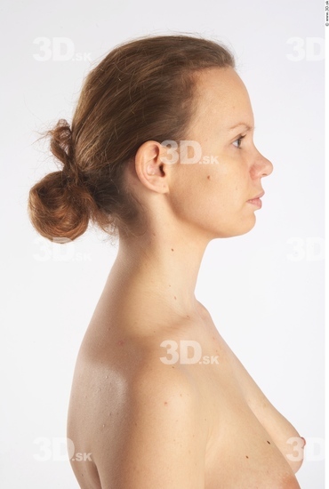 Neck Woman Animation references White Nude Slim