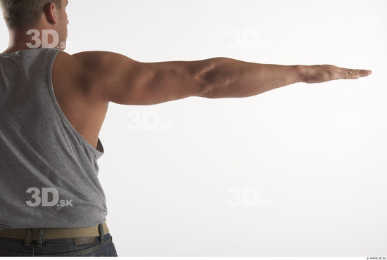 Arm Man Animation references White Casual Muscular