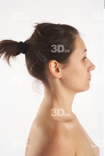 Neck Woman Animation references White Nude Slim