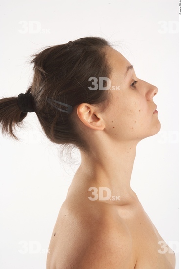 Neck Woman Animation references White Nude Slim