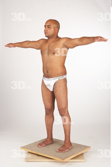 Whole Body Man Underwear Shoes Average Studio photo references