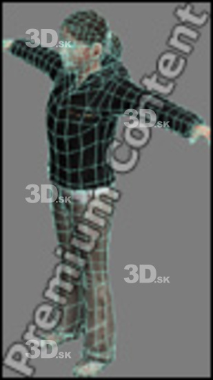 3D model White Woman