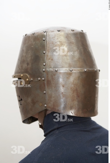 Head Man White Helmet Costume photo references