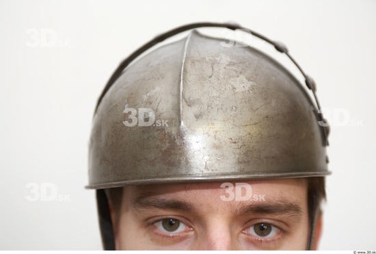 Head Man White Helmet Costume photo references