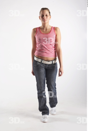 Whole Body Woman Animation references White Casual Slim