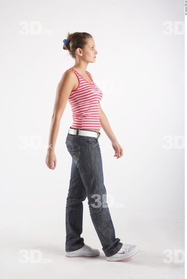 Whole Body Woman Animation references White Casual Slim