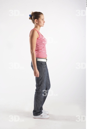 Whole Body Woman Animation references White Casual Slim