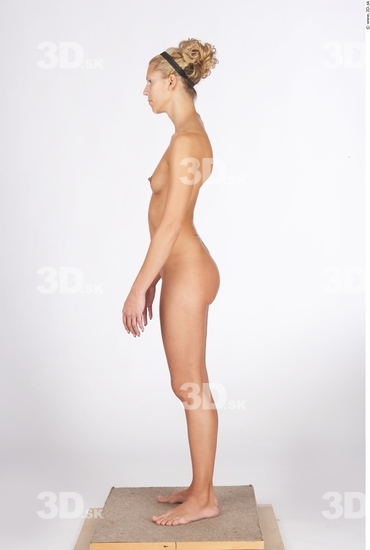 Whole Body Woman White Nude Slim